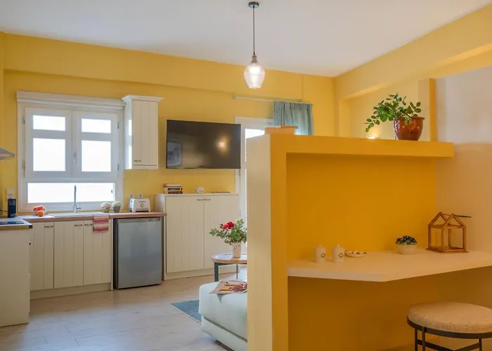 Ostria Studio, Kyparissia Oldtown Home Collection Feriehus